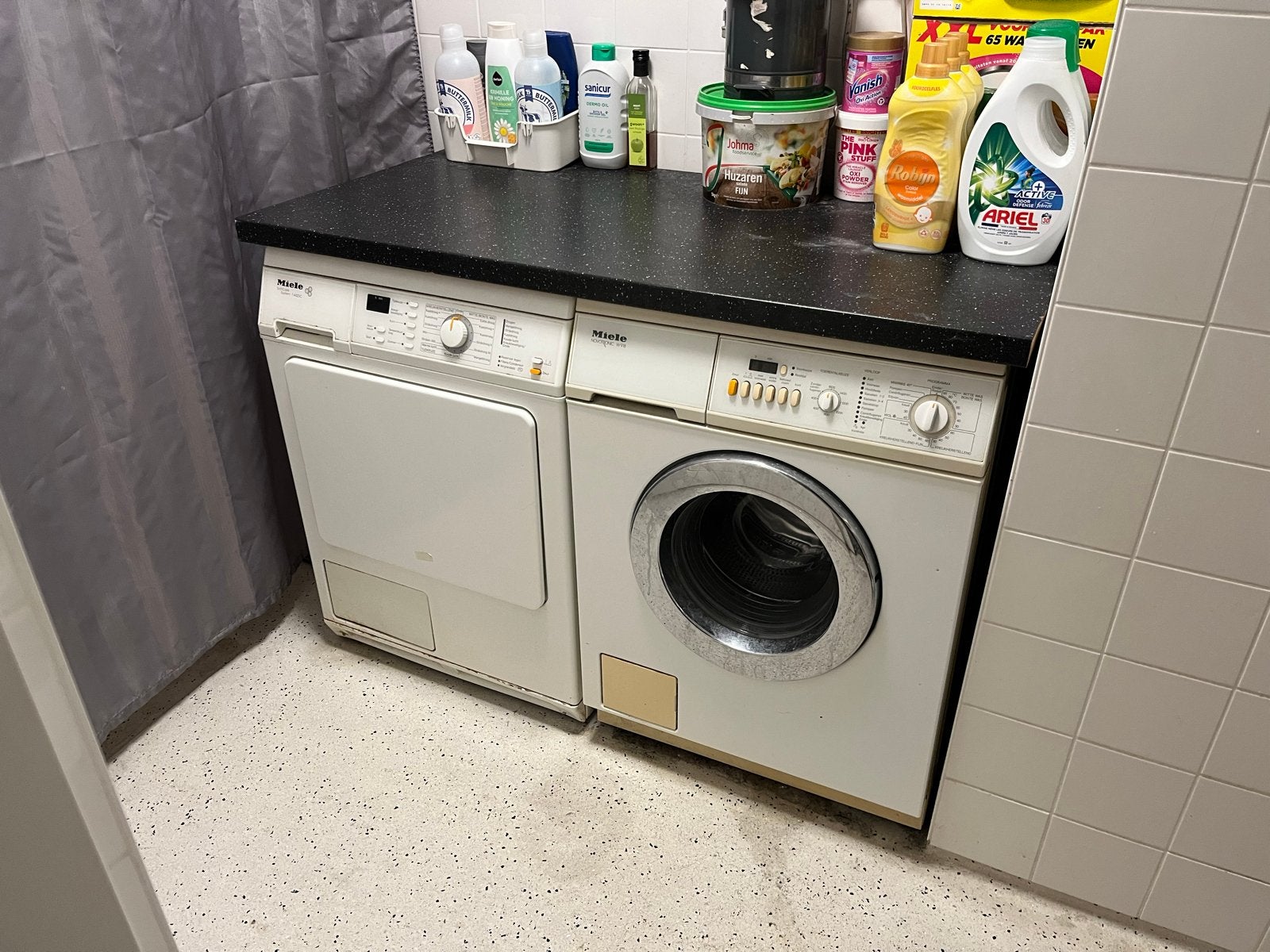 Miele Wasmachine Novotronic W 918 en Droger T 4423 C, Witgoed en Apparatuur, 6 tot 8 kg, Gebruikt, Ophalen of Verzenden, 1600 toeren of meer