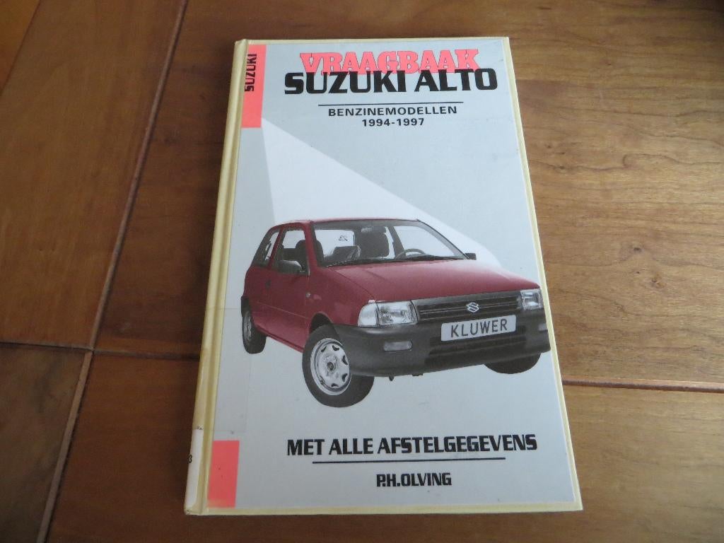 Vraagbaak Suzuki Alto 1994 - 1997, hardcover, als nieuw!, Ophalen of Verzenden