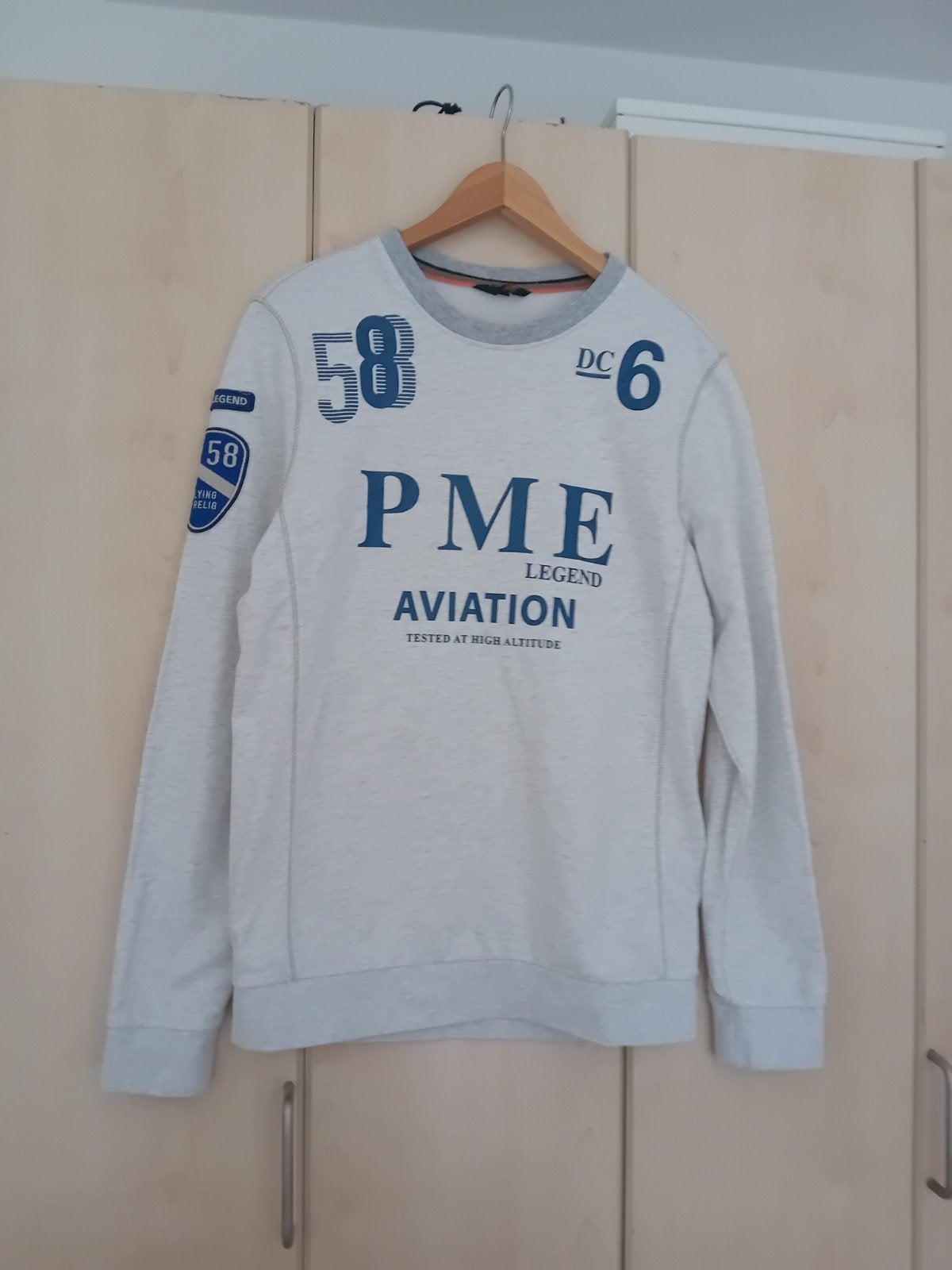 Sweater pme legend maat m, Maat 48/50 (M), Ophalen of Verzenden, Grijs, Pme Legend