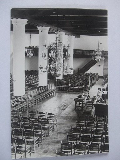 Q16 Meppel - Interieur Oude Hervormde kerk - 1966, Verzenden, 1960 tot 1980, Ongelopen, Drenthe