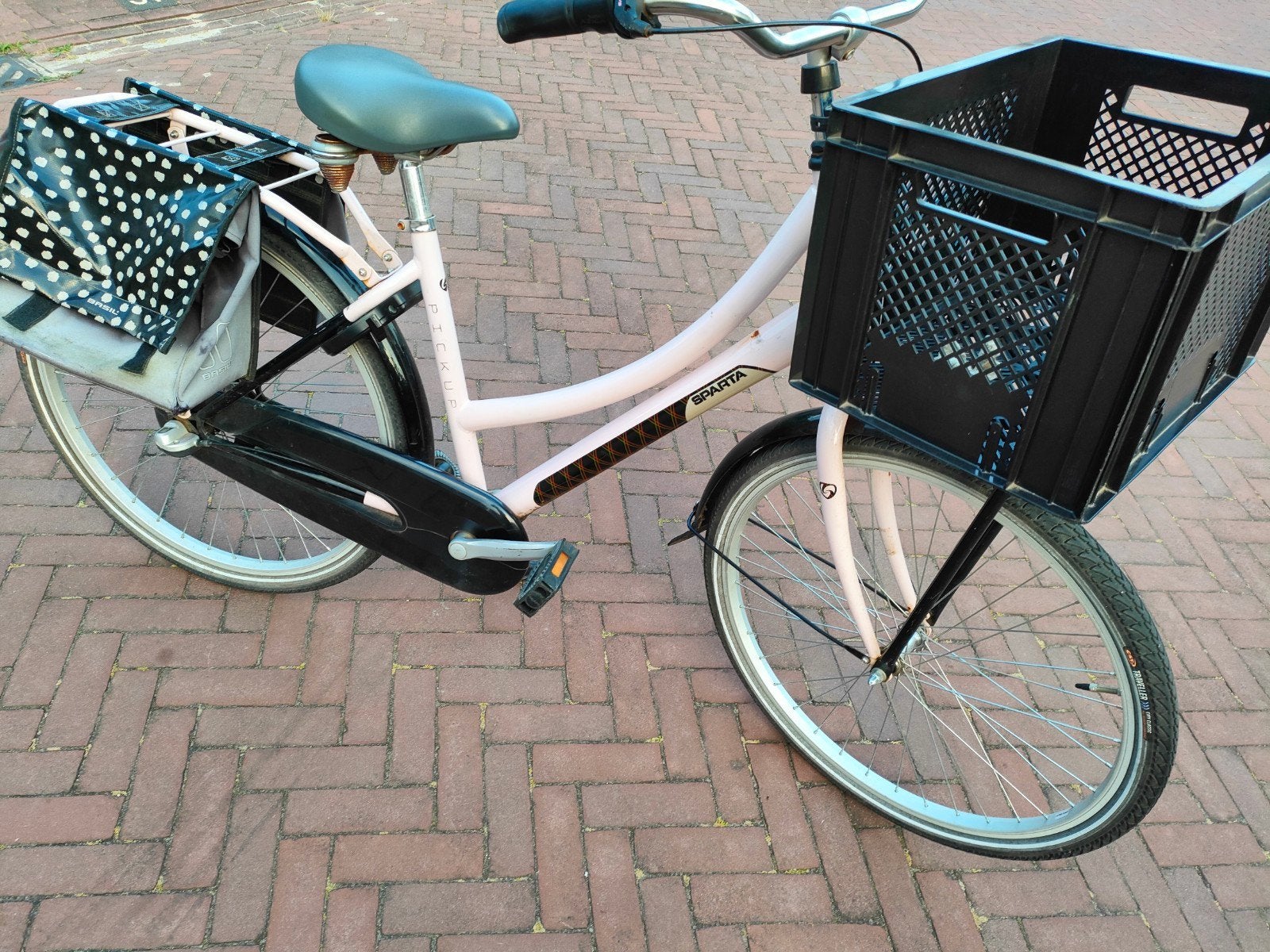meisjes fiets Sparta 26 inch met 3 versnelling, 26 inch of meer, Terugtraprem, Sparta pickup, Versnellingen