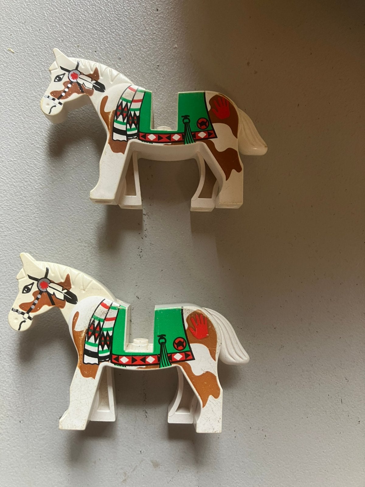 2 paarden lego speciale uitvoering, Ophalen of Verzenden, Gebruikt