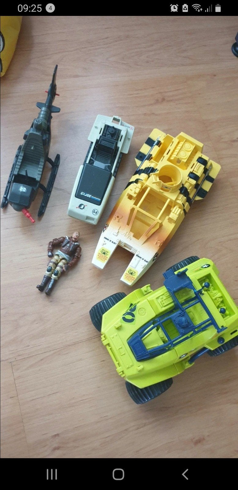 Vintage G.I. Joe Wild Bill figuur en voertuigen Hasbro, Ophalen of Verzenden, Gebruikt