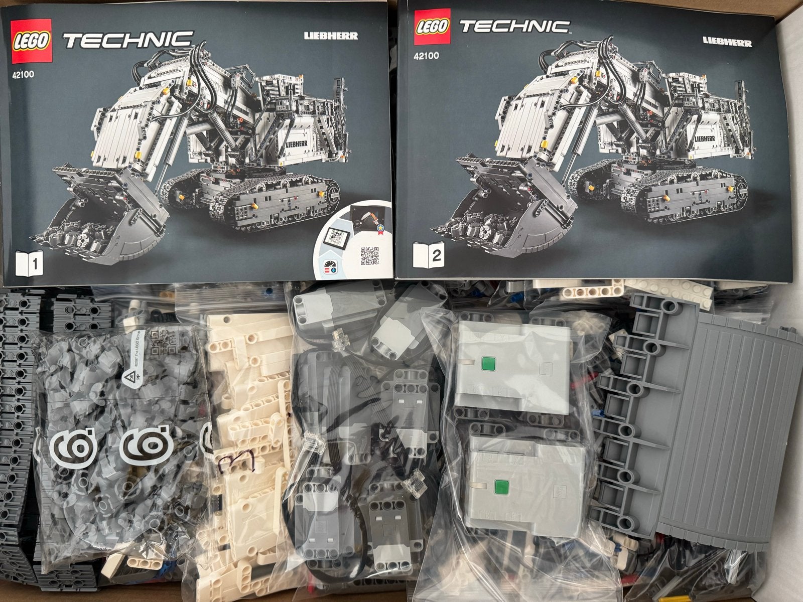 Lego Technic Liebherr R 9800 Graafmachine 42100, Lego, Ophalen of Verzenden, Zo goed als nieuw, Complete set