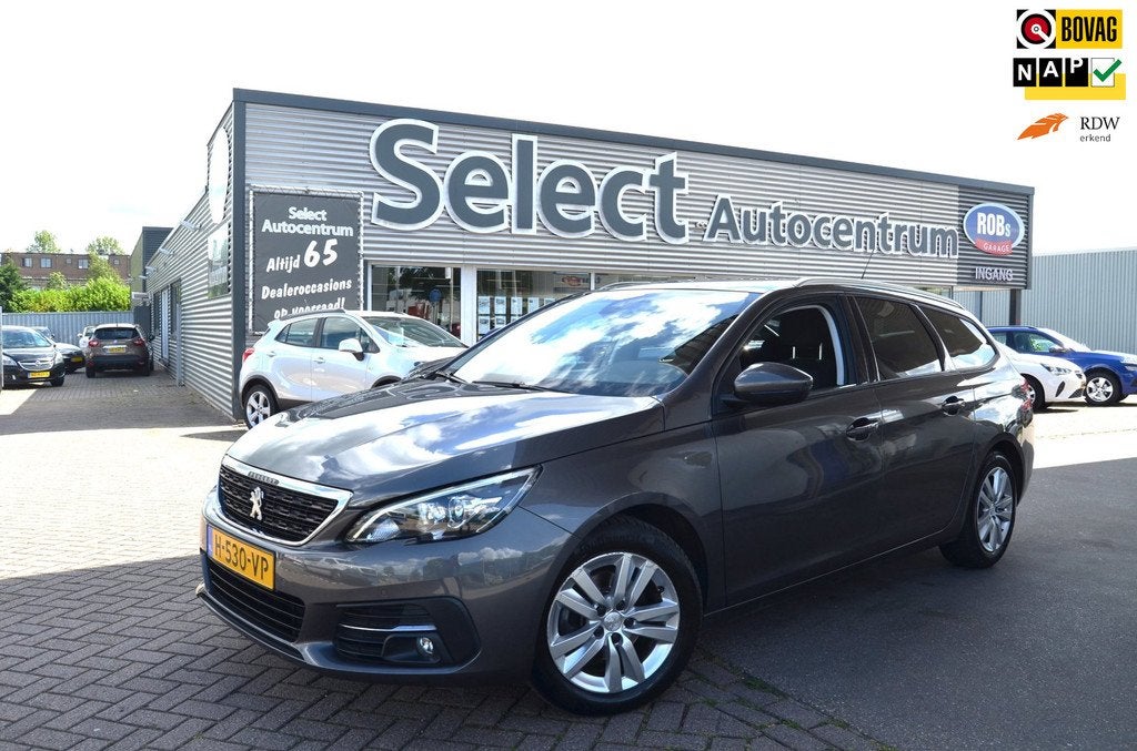 Peugeot 308 SW 1.2 PureTech Blue Lease Executive|PANODAK|DEA, Auto's, Peugeot, Euro 6, 1199 cc, Met garantie (alle), 620 kg