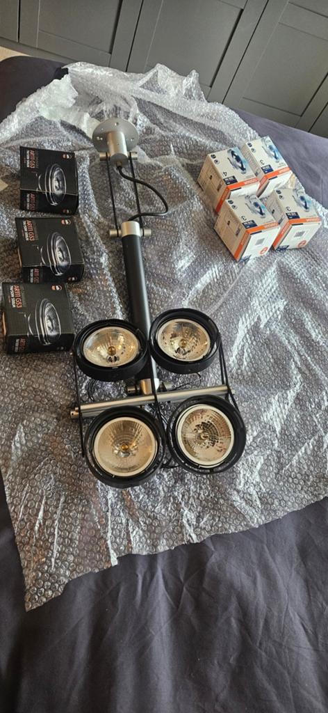Modular Nomad plafondlamp 4 spotjes, Huis en Inrichting, Lampen | Plafondlampen, Ophalen