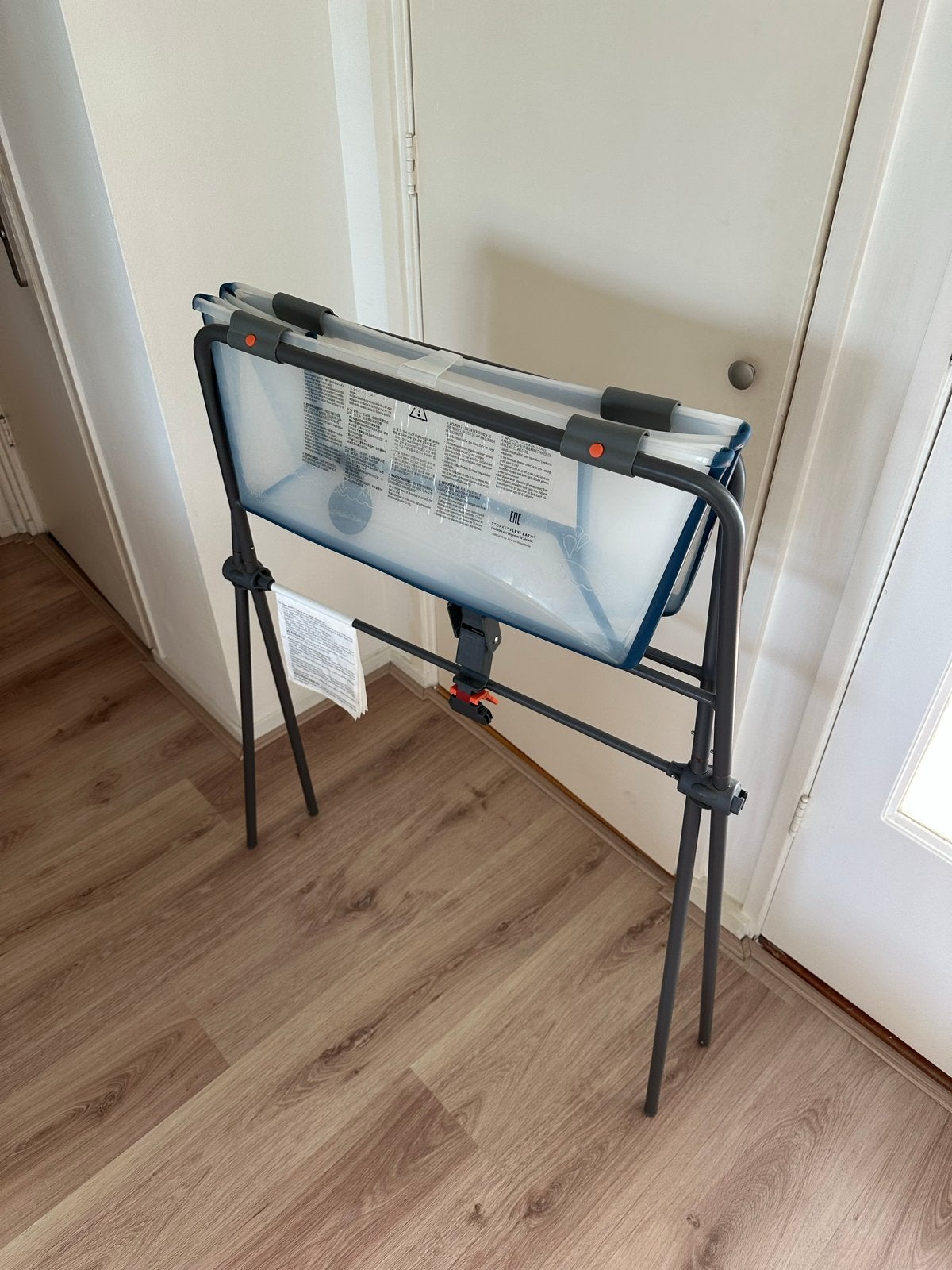 Stokke opvouwbaar badje met inzet, Gebruikt, Badje, Standaard, Ophalen