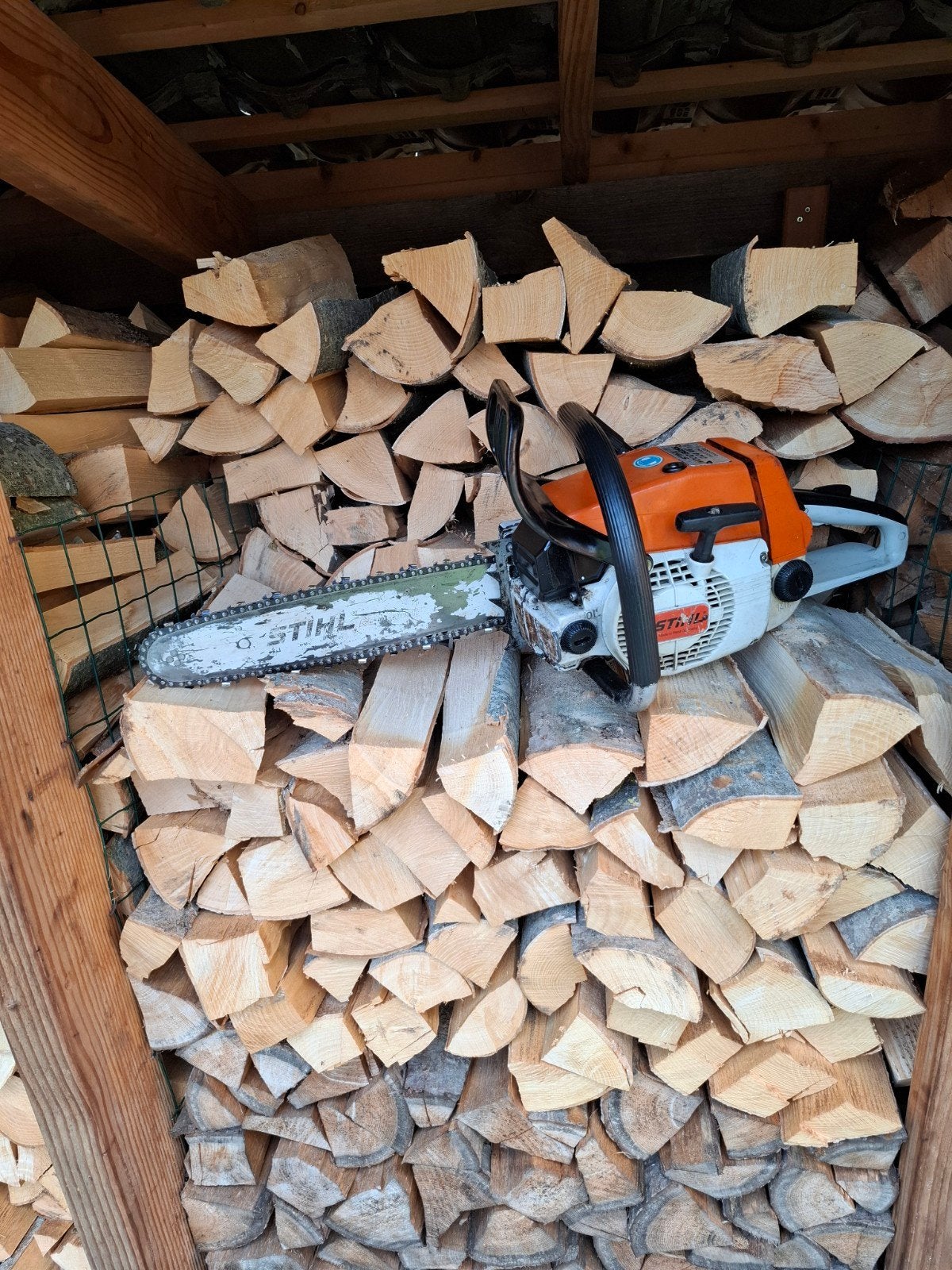 stihl 024 woodboss kettingzaag, Minder dan 3 m³, Ophalen of Verzenden