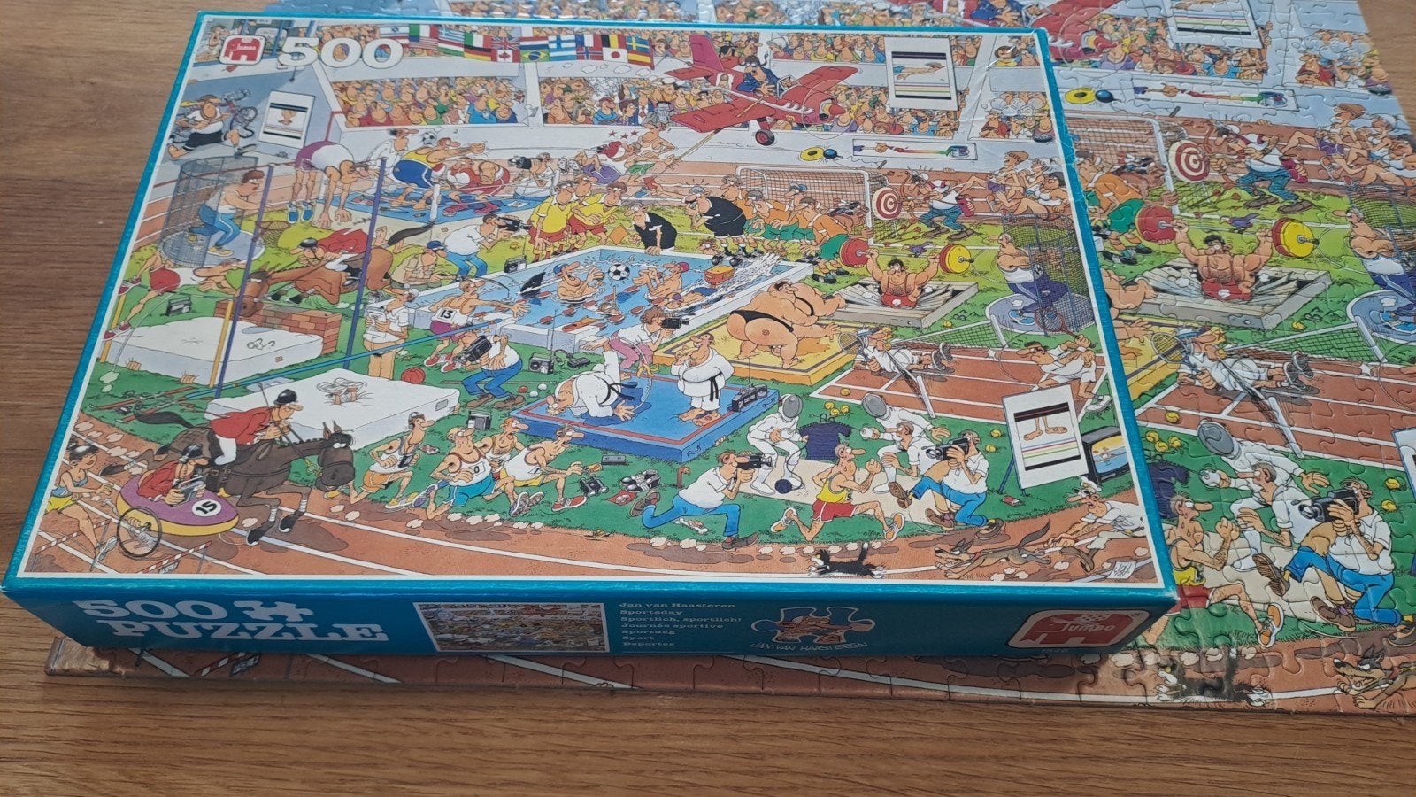 Jan van Haasteren Legpuzzel 500 stukjes - Olympische Spelen