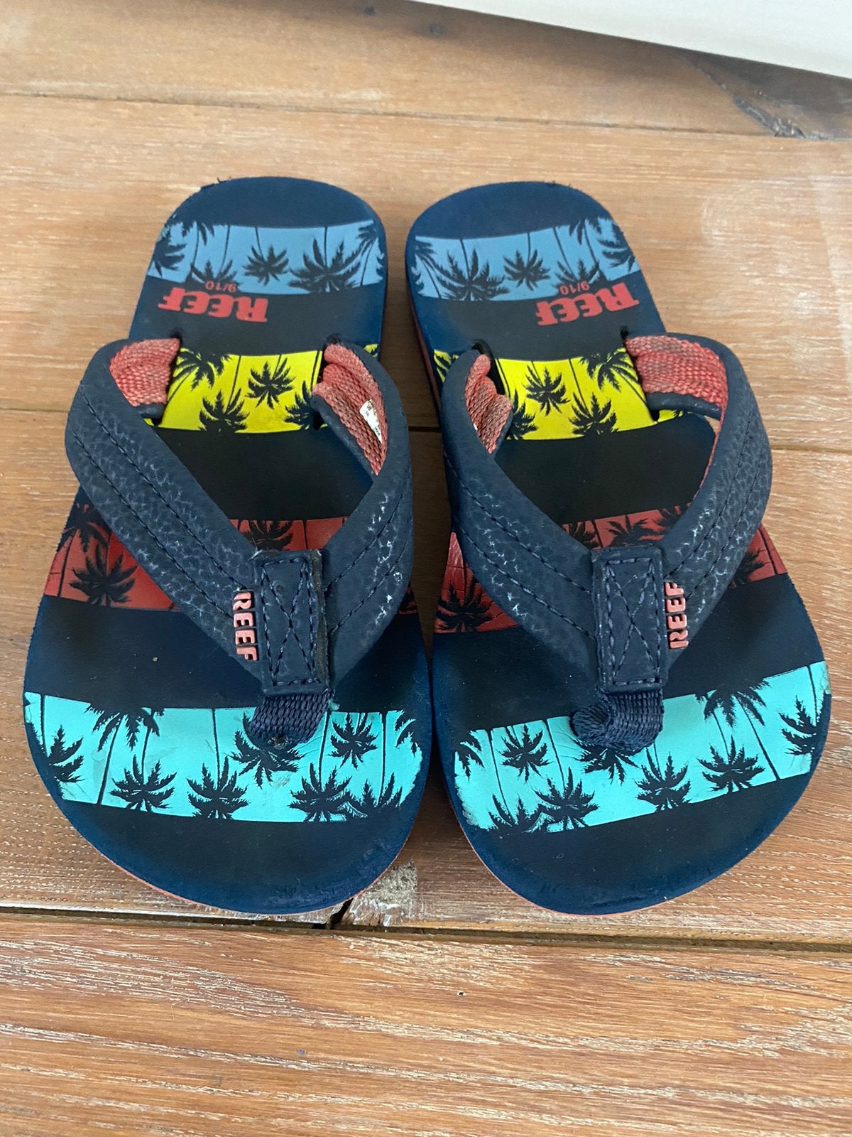 Reef slippers maat 9/10, 25/26, Overige typen, Ophalen of Verzenden, Zo goed als nieuw, Jongen