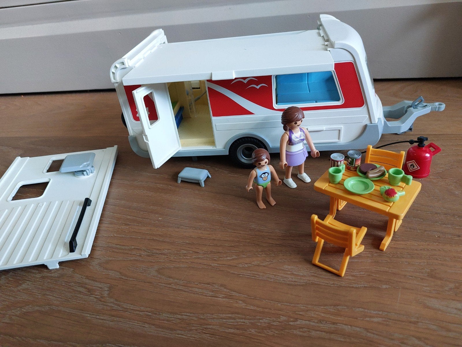 playmobil 5434 caravan, Kinderen en Baby's, Speelgoed | Playmobil, Ophalen, Zo goed als nieuw