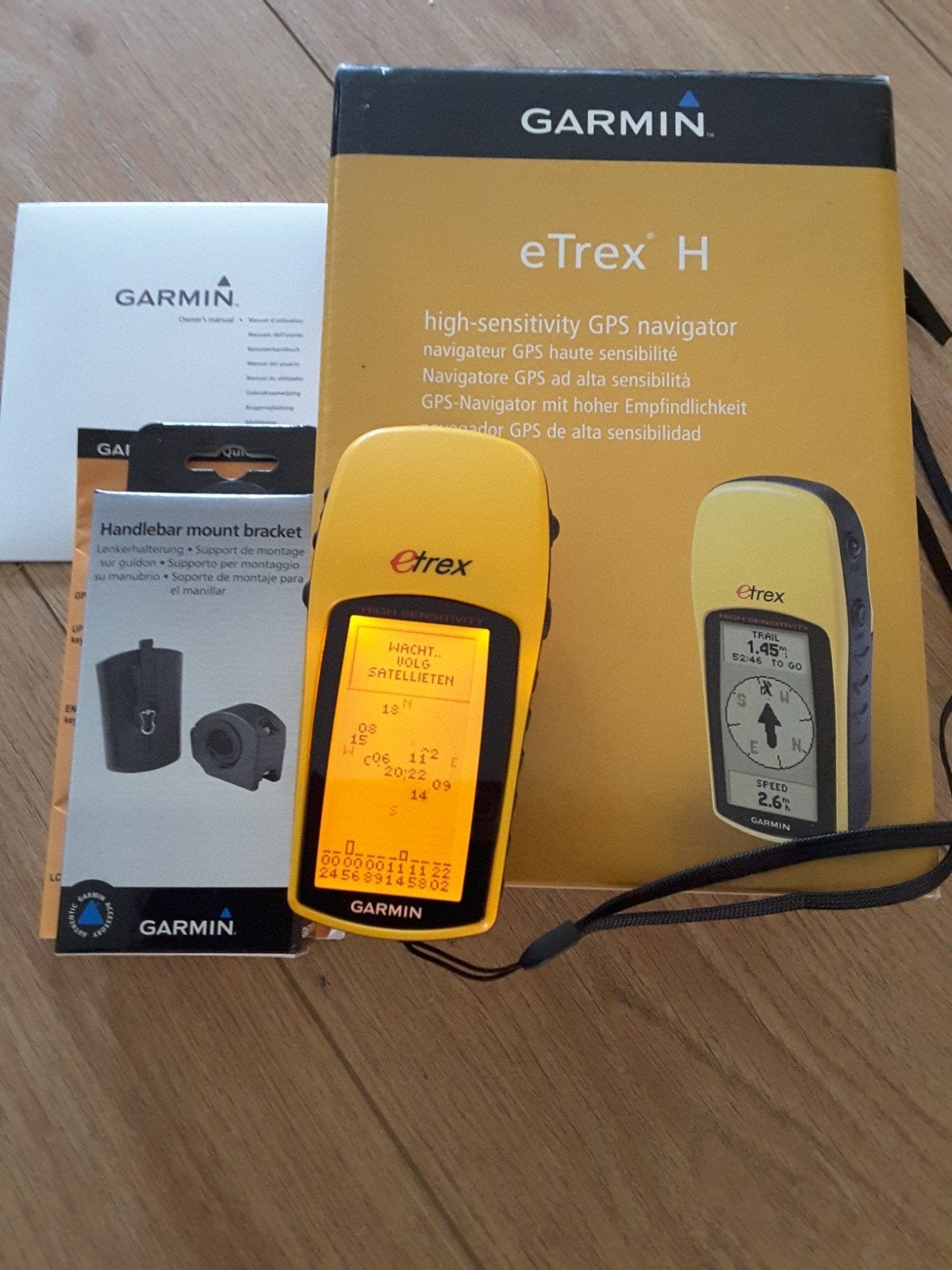 Navigator garmin eTrex H, Ophalen, Zo goed als nieuw