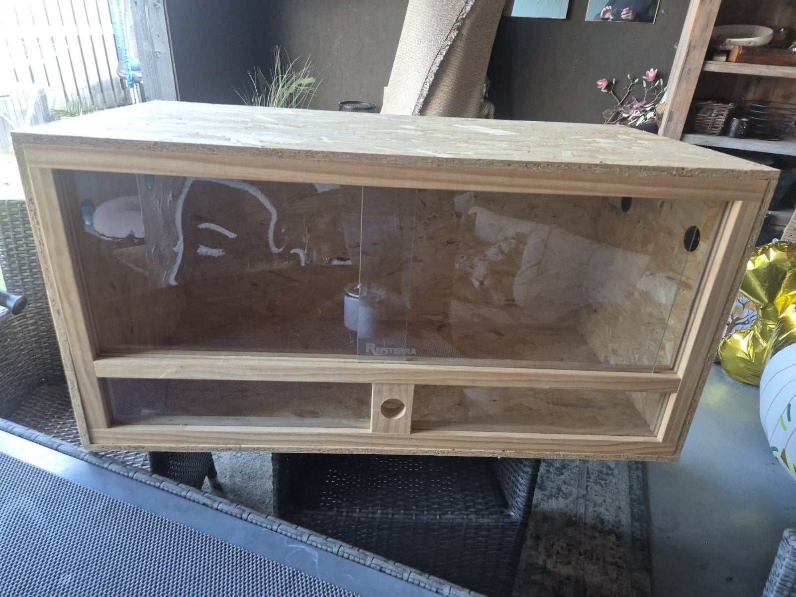 Terrarium Reptiterra 100X50X50 NIEUW!!, Dieren en Toebehoren, Ophalen, Nieuw