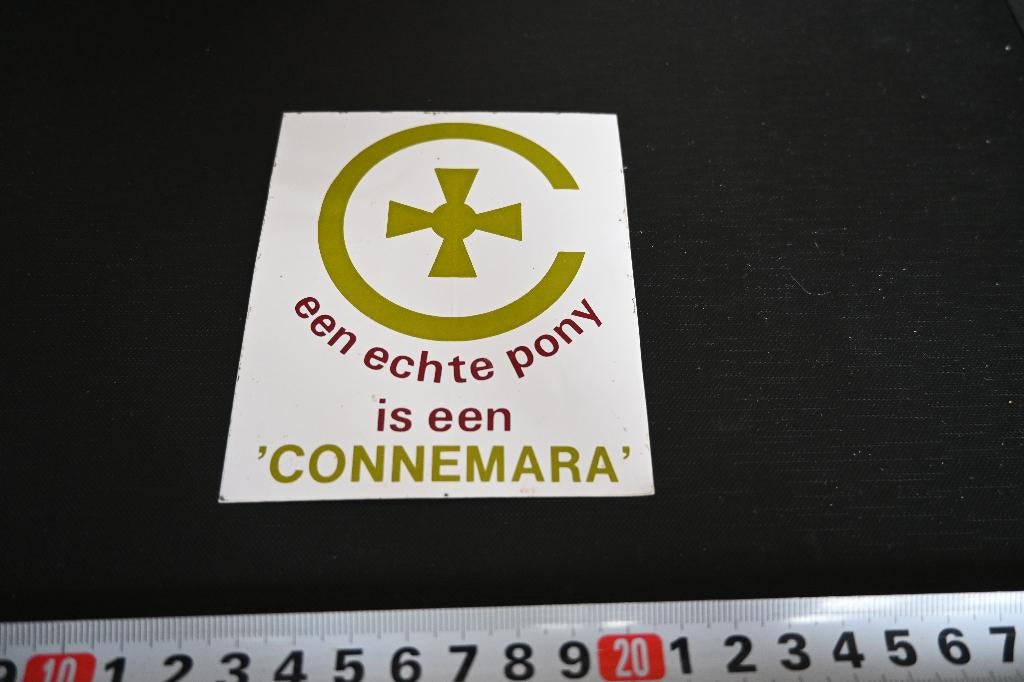 sticker een echte pony is ee CONNEMARA, Ophalen, Zo goed als nieuw