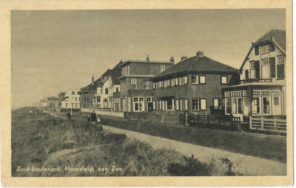 Ansichtkaart NOORDWIJK aan ZEE   Zuid Boulevard, Verzenden, Gelopen, Zuid-Holland