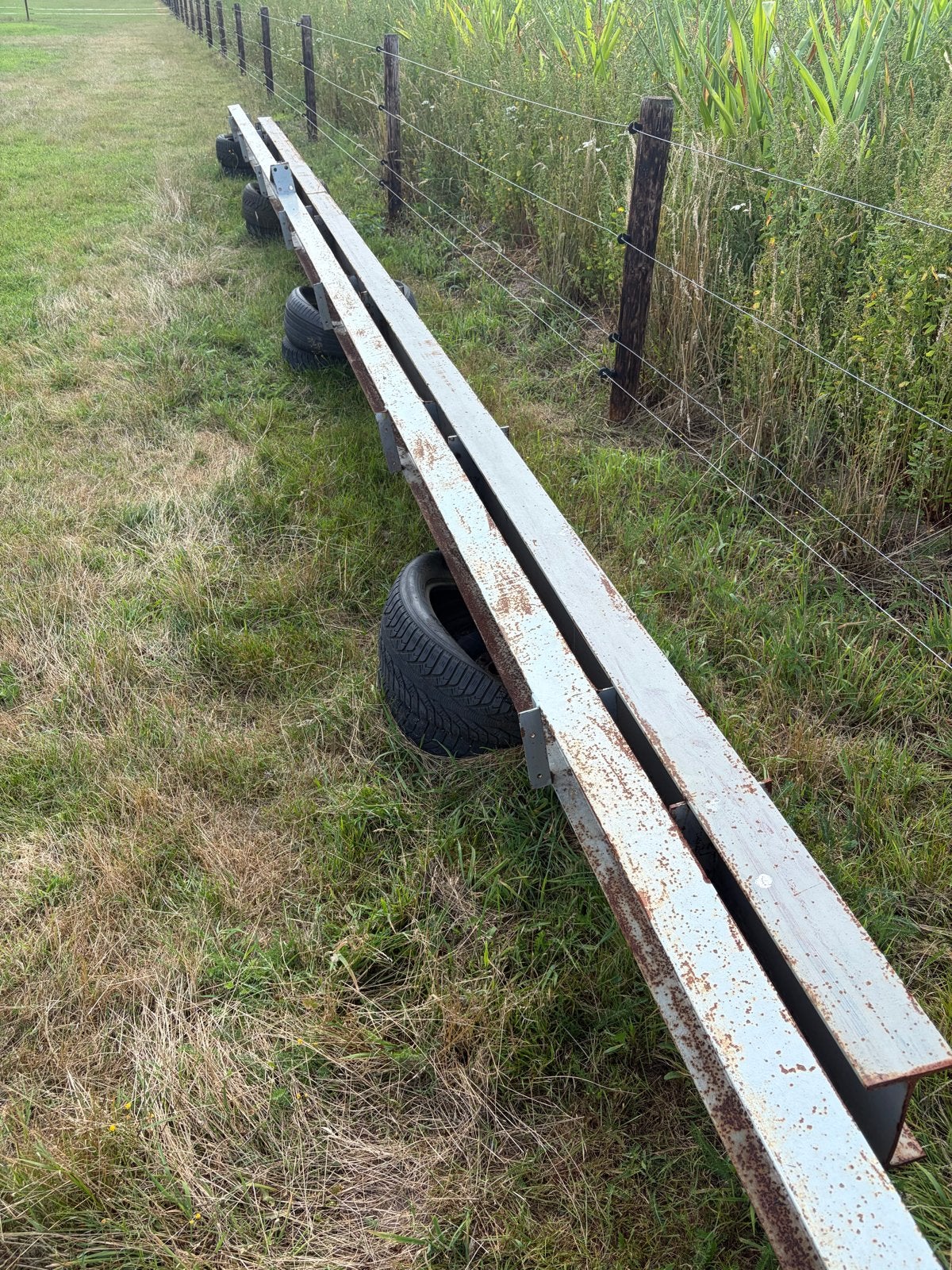 Stalen balken IPE 200 (8m) en IPE 220 (9m), Ophalen, Gebruikt, IJzer