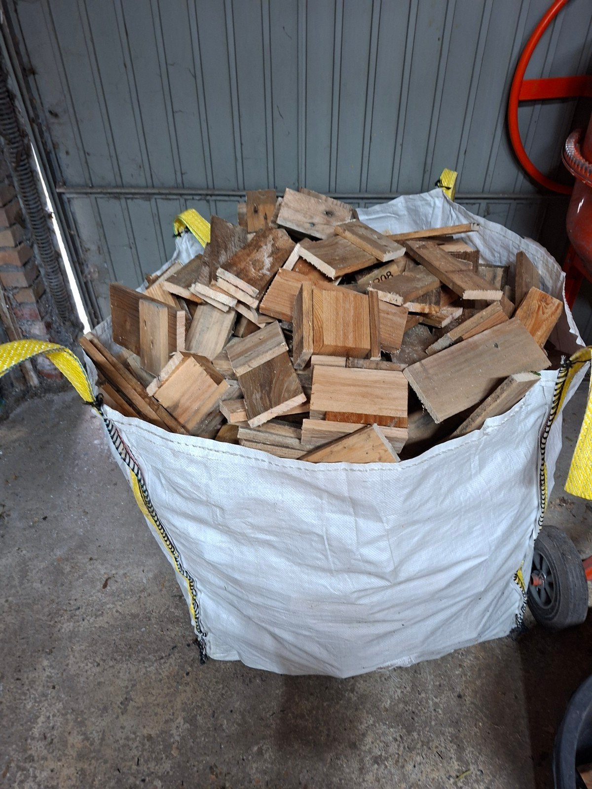 ½m³ brandhout, Tuin en Terras, Haardhout, Minder dan 3 m³, Ophalen, Overige houtsoorten, Blokken