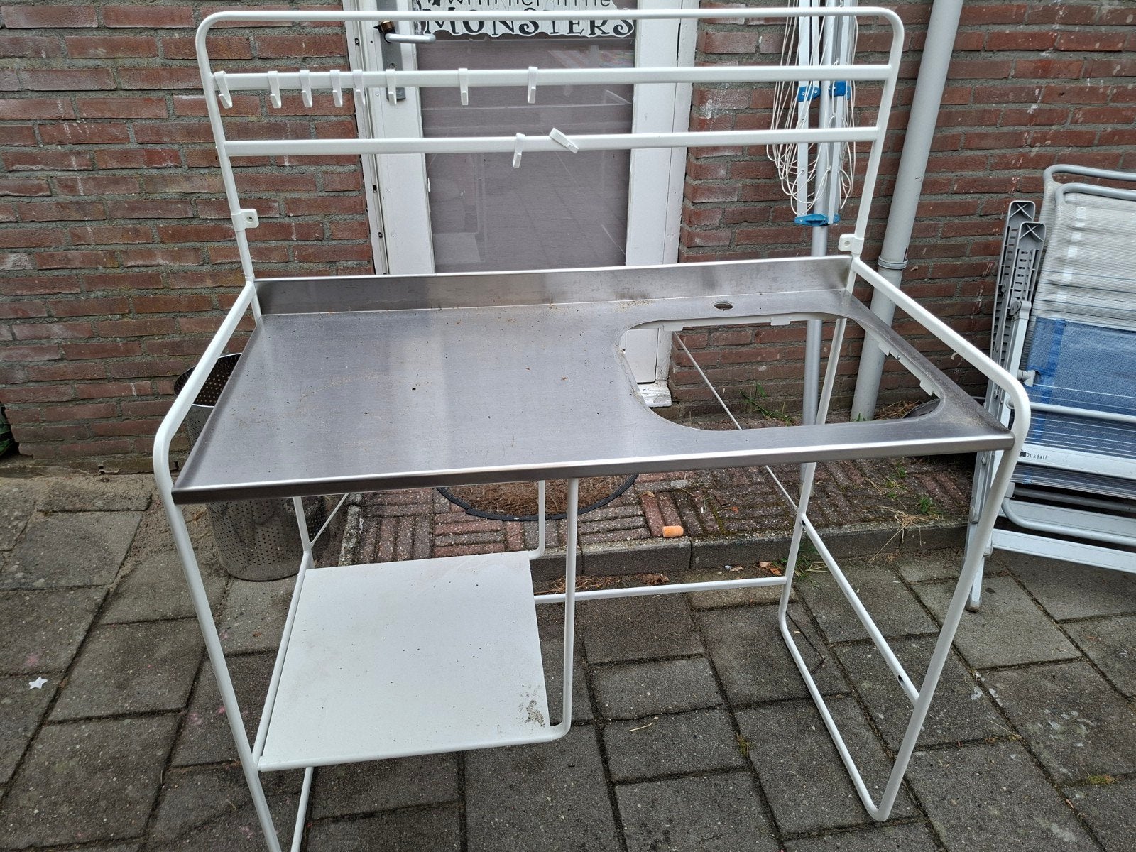 IKEA SUNNERSTA Keukenframe zonder wasbak, Ophalen, Gebruikt