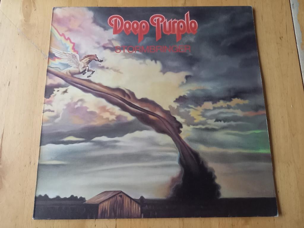 lp album Deep Purple ‎- Stormbringer, Ophalen of Verzenden, Gebruikt
