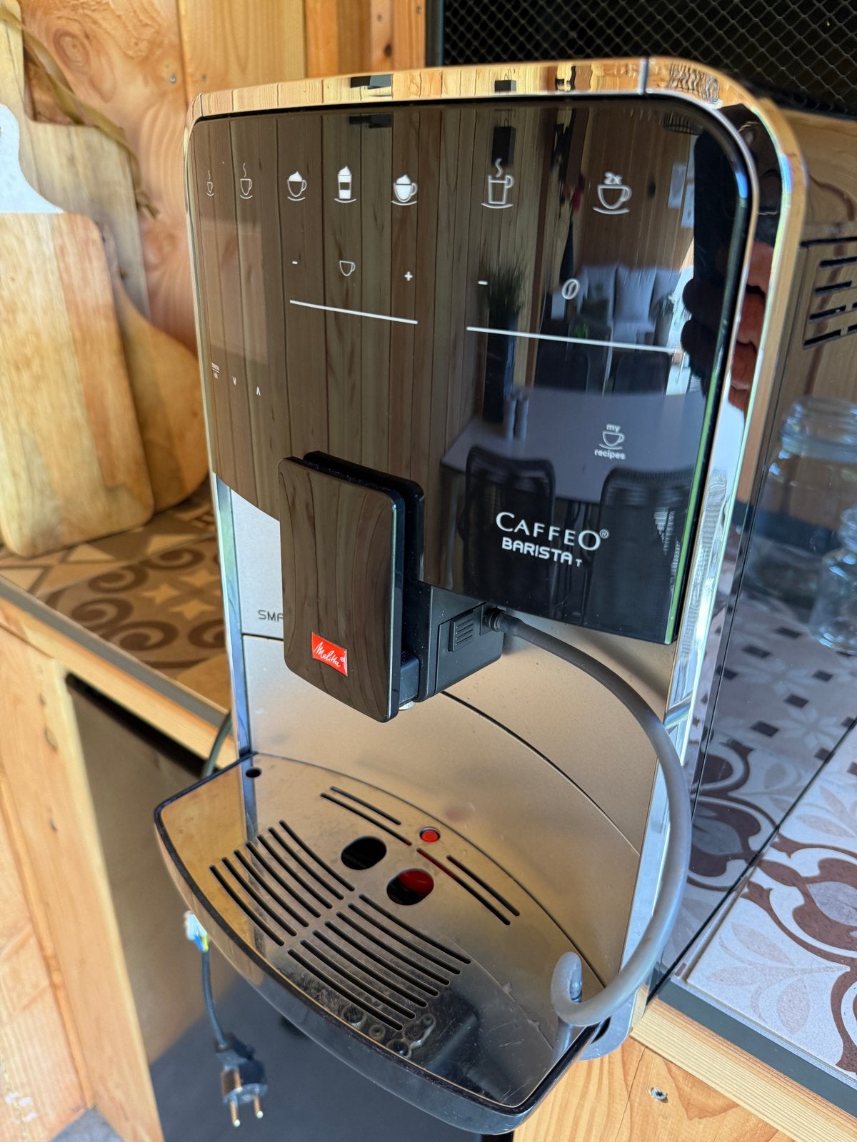 Melitta Caffeo Barista T - Koffiemachine, Ophalen, Afneembaar waterreservoir, Gebruikt, Koffiemachine