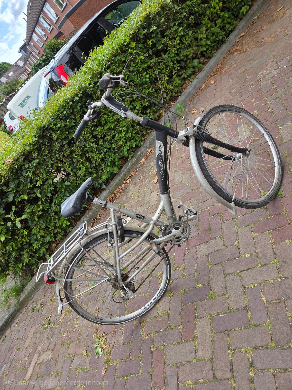 Batavus damesfiets, Ophalen, Gebruikt, Velgrem, Versnellingen