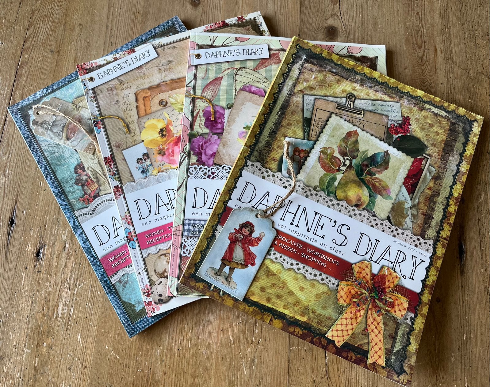 4 nummers Daphne’s Diary, Ophalen of Verzenden, Zo goed als nieuw