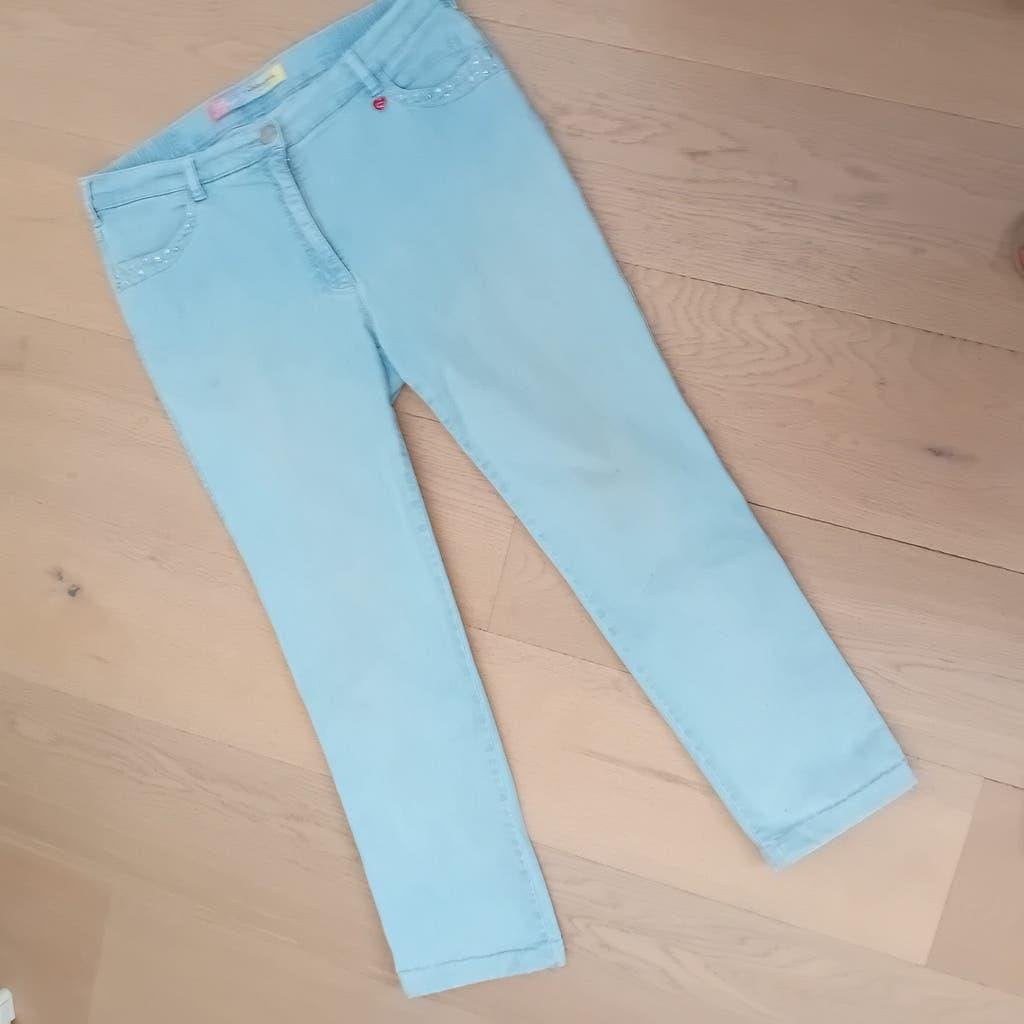 7/8 jeans Relaxed by Toni maat 42/44 zgaNIEUW, Relaxed by Toni, Blauw, Ophalen of Verzenden, Zo goed als nieuw