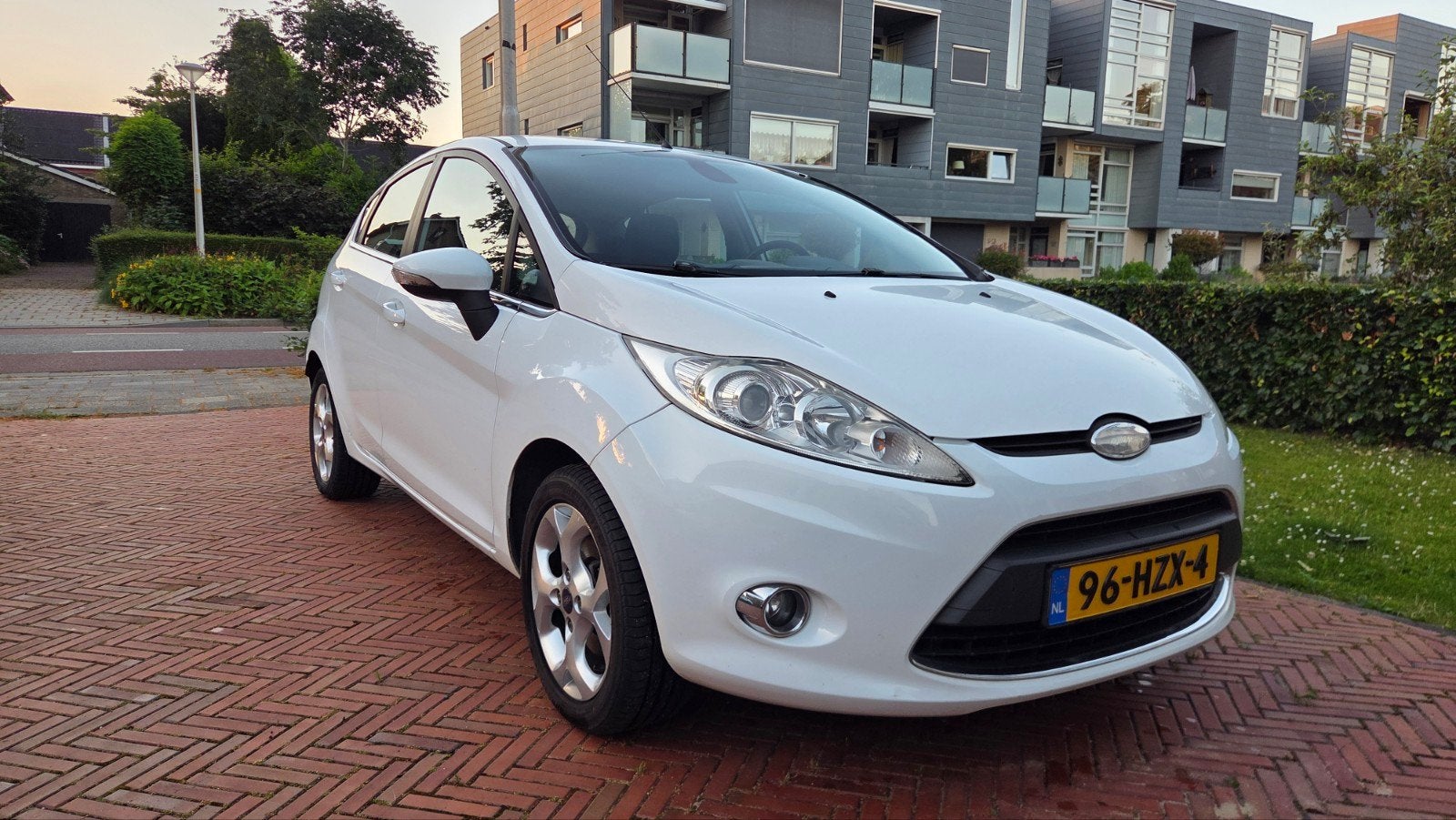 Ford Fiësta 1.6 Ti-vct 88KW 5DR 2009 Wit, Auto's, Ford, Particulier, Fiësta, Benzine, B, Hatchback, Handgeschakeld, Origineel Nederlands