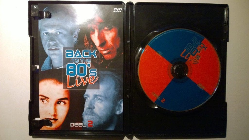 Back To The 80's Live Deel 2 (DVD), Cd's en Dvd's, Alle leeftijden, Ophalen of Verzenden, Zo goed als nieuw, Concert