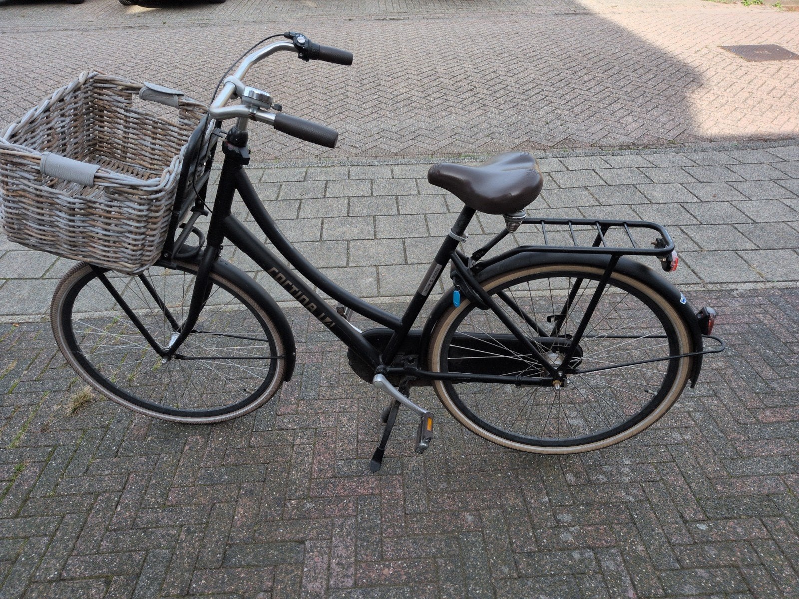 Cortina U4 Transportfiets Dames - 3 versnellingen, Terugtraprem, Gebruikt, Versnellingen, 50 tot 53 cm