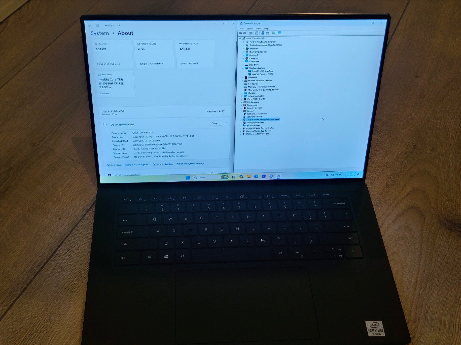 Dell Precision 5550 - Goede staat, minimale gebruikssporen, Computers en Software, Ophalen