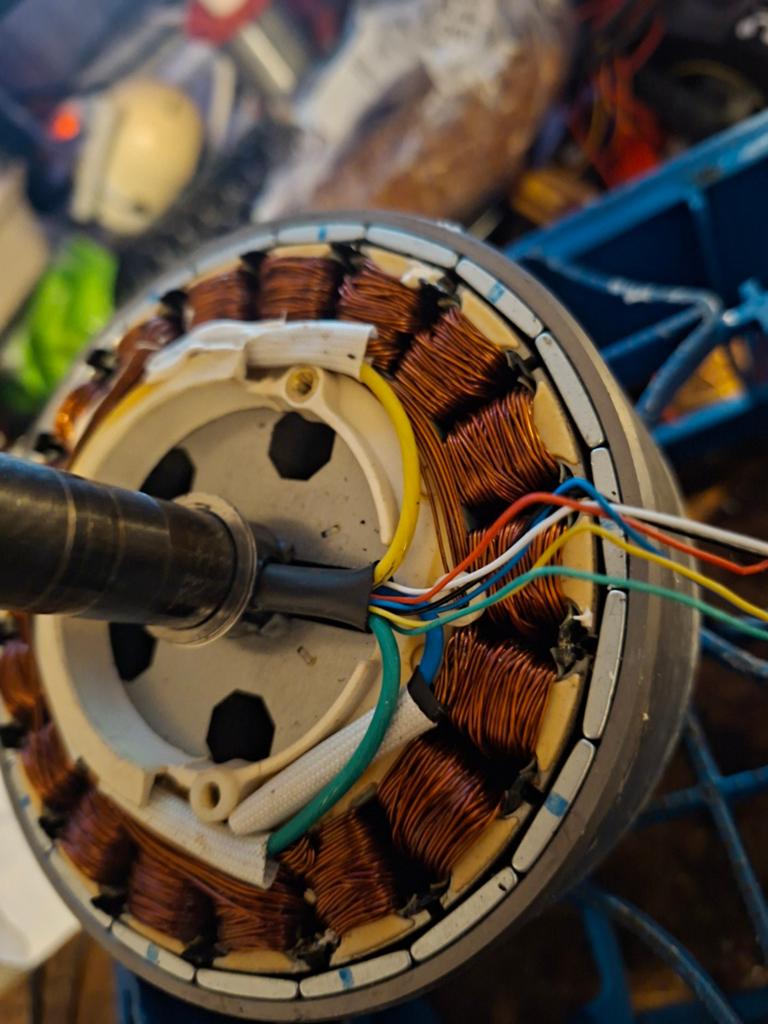 Fatbike motor reparatie, zwart en rode kabel, Ophalen of Verzenden, Nieuw, Overige merken