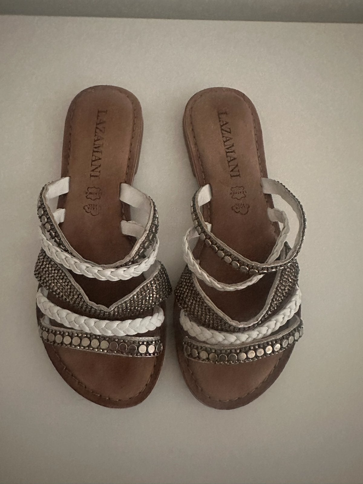 Lazamani slippers als nieuw maat 38, Slippers, Overige kleuren, Verzenden, Zo goed als nieuw