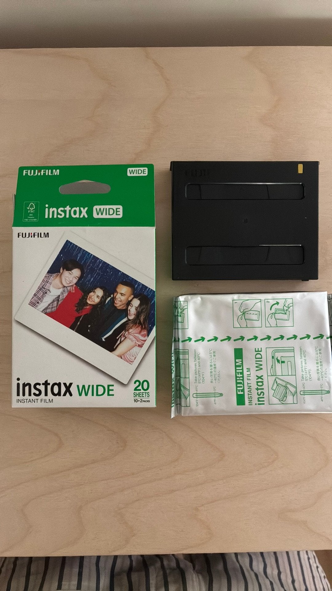 Instax Wide film/fotopapier, Ophalen, Zo goed als nieuw, Fujifilm