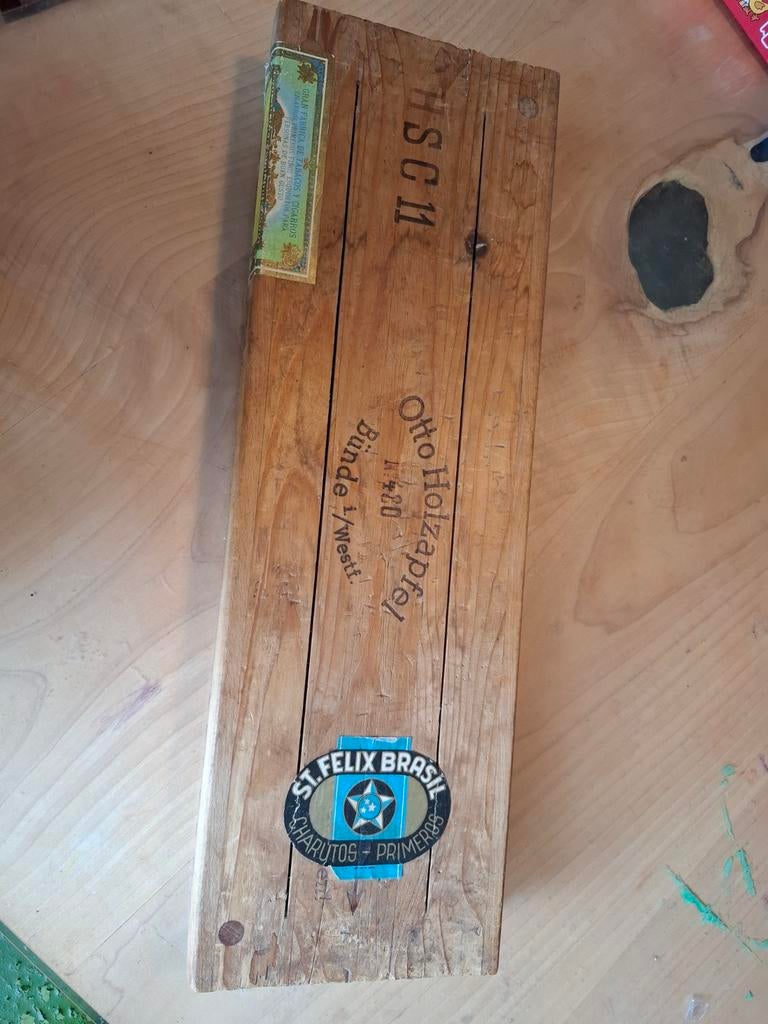 Sigaren plank, Antiek en Kunst, Ophalen of Verzenden