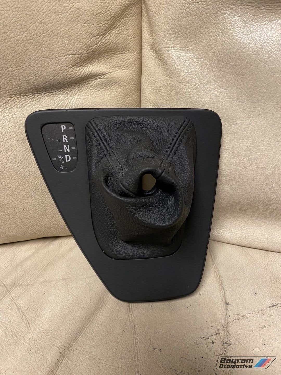 Bmw automaatplaat pookhoes 715564303 E90 E91 E92 E93 3-serie, Gebruikt, -, -, Ophalen of Verzenden