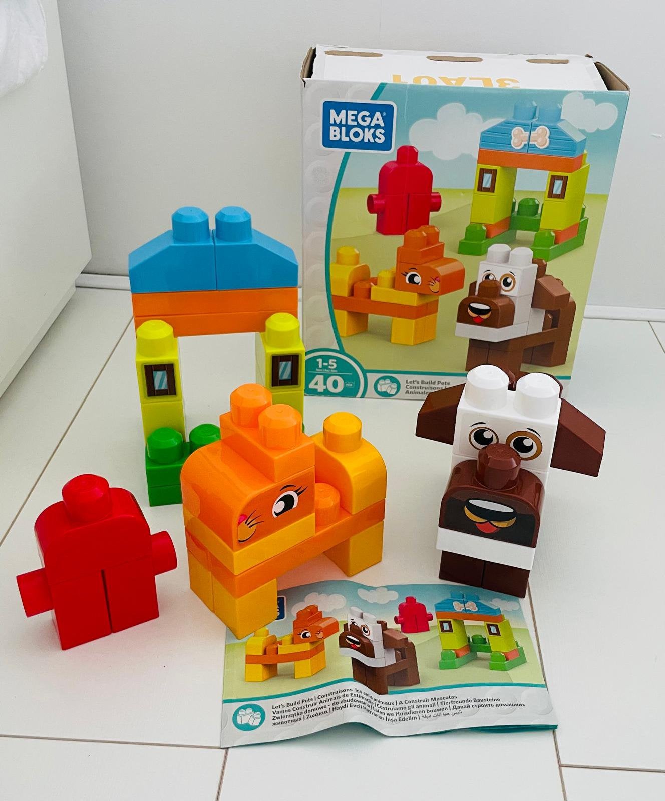 Mega Blocks Fisher Price, Ophalen of Verzenden, Zo goed als nieuw, Speelset