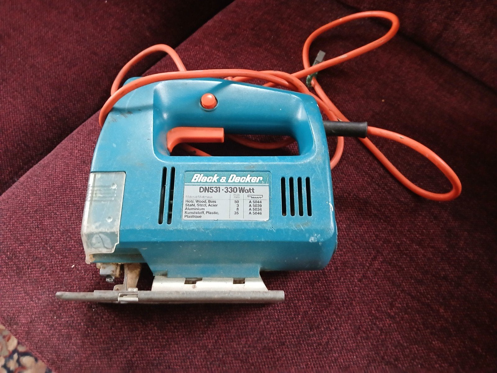 tk decoupeerzaag  10 euro, Doe-het-zelf en Verbouw, Gereedschap | Zaagmachines, Ophalen of Verzenden, Minder dan 600 watt, Decoupeerzaag