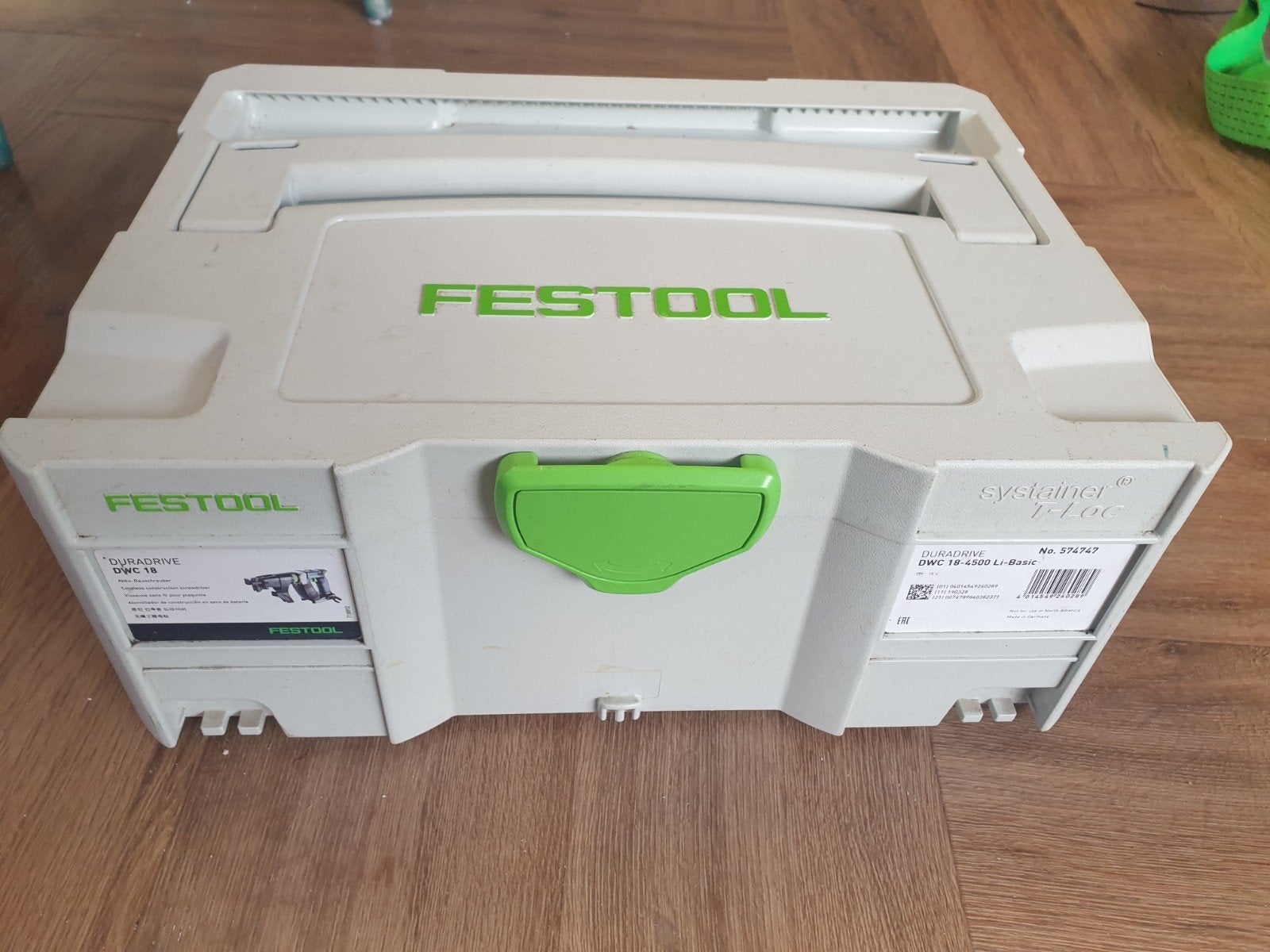 Festool DWC 18-4500 + bandschroeven en Systainer  excl. accu, Ophalen, Zo goed als nieuw