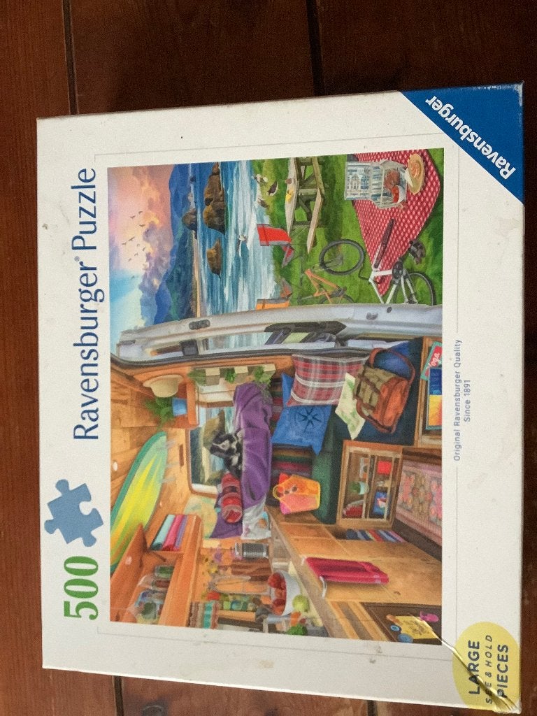 Puzzel 500 xl Rig Vieuw, Ophalen of Verzenden, 500 t/m 1500 stukjes, Gebruikt, Legpuzzel