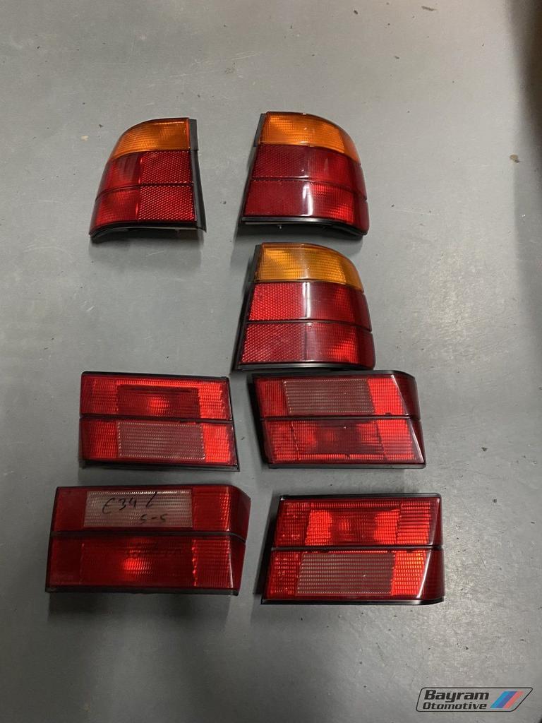Bmw E34 achterlichten diverse sedan touring oem 5-serie M5, Gebruikt, -, -, Ophalen of Verzenden