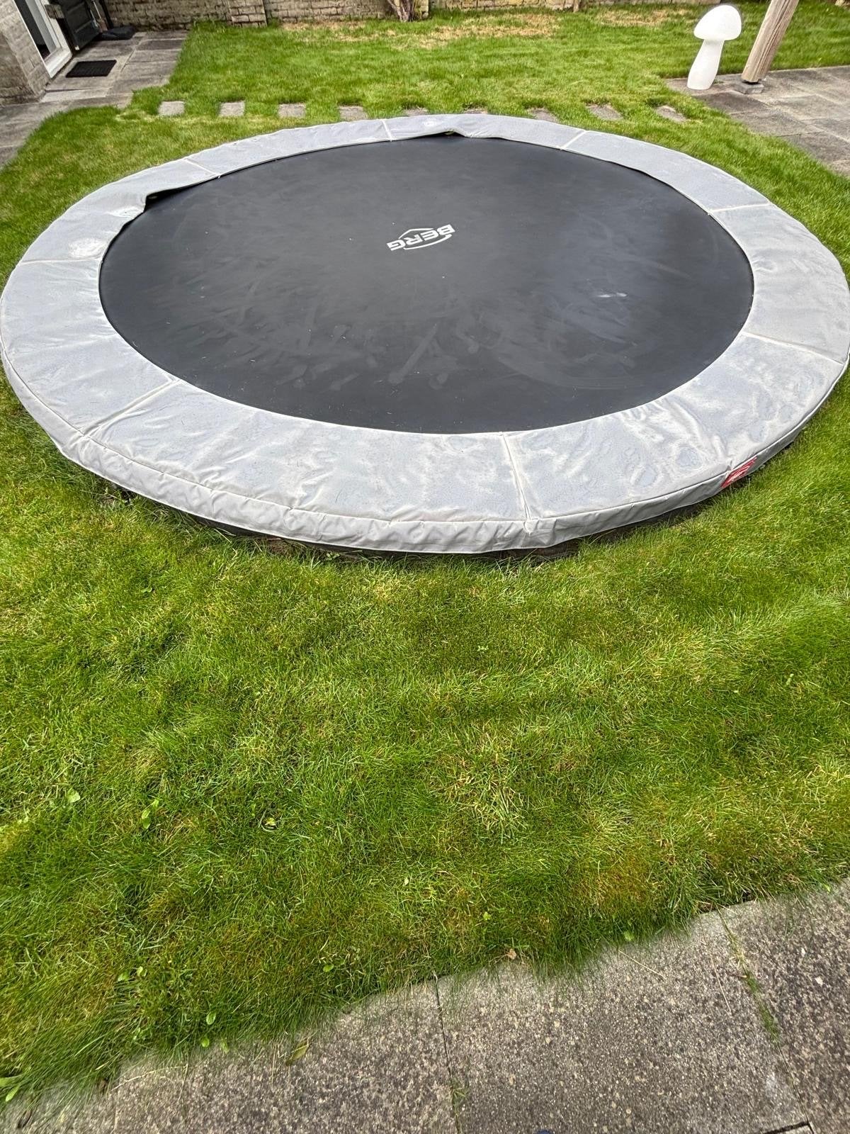 BERG Trampoline 380cm - Inground, Ophalen of Verzenden, Gebruikt