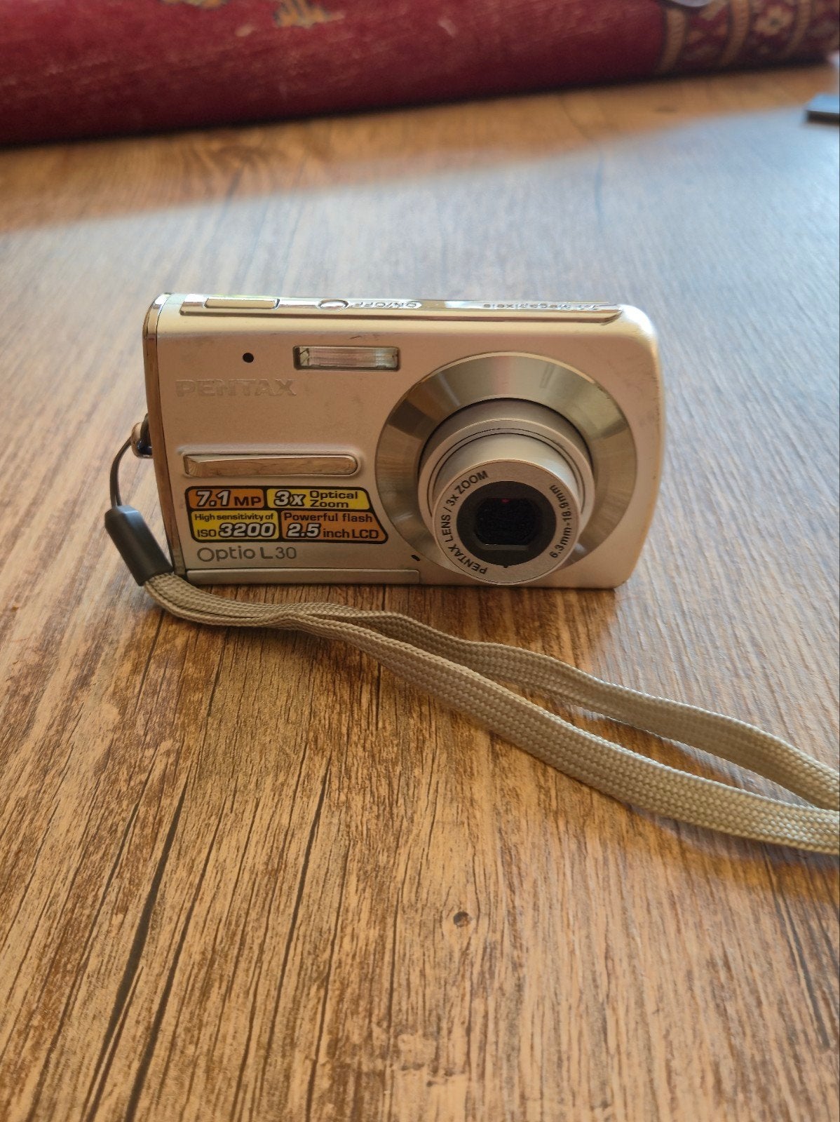 Pentax Optio L30 met toebehoren, Ophalen of Verzenden, Pentax