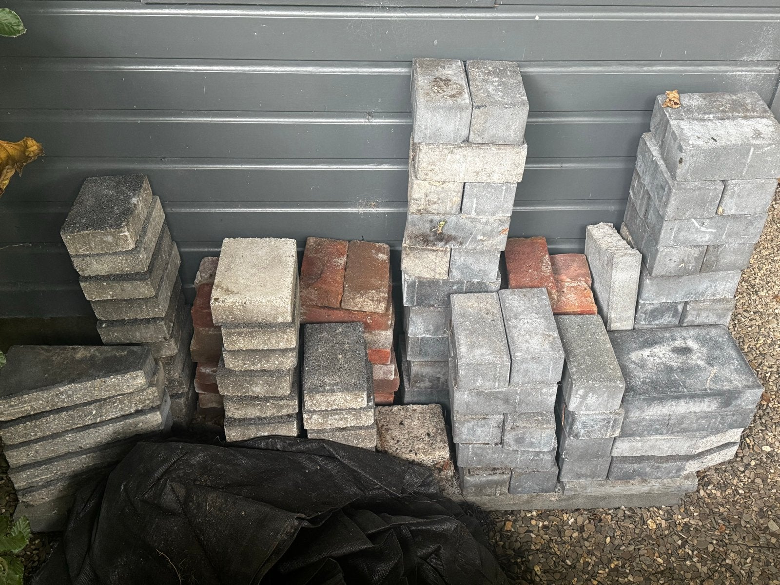 Gebruikte terrastegels voor tuin of oprit, Tuin en Terras, Ophalen, Gebruikt, Klinkers, 10 m² of meer