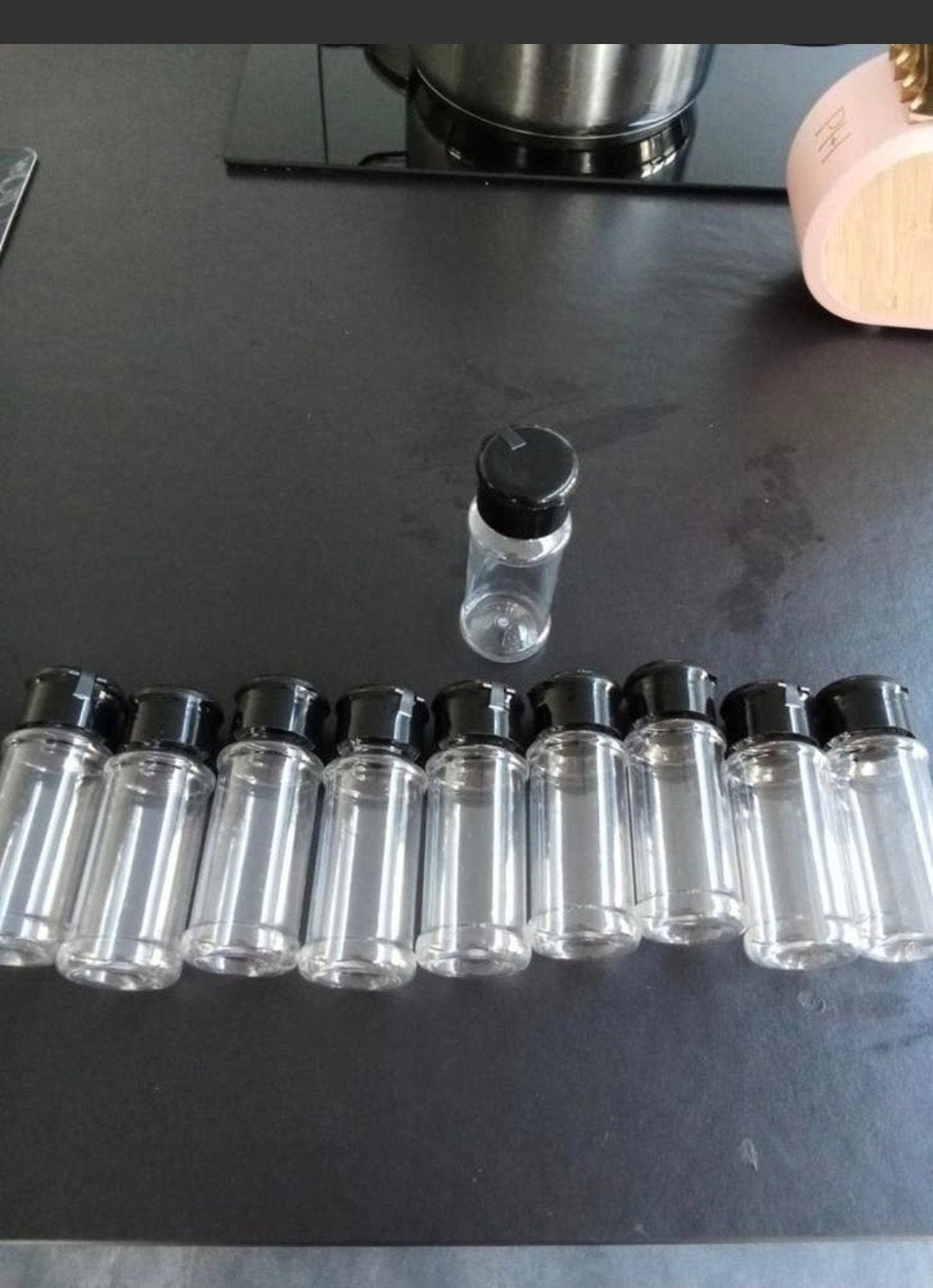 Plastic kruidenpotjes 10 stuks, Ophalen of Verzenden, Nieuw, Kunststof