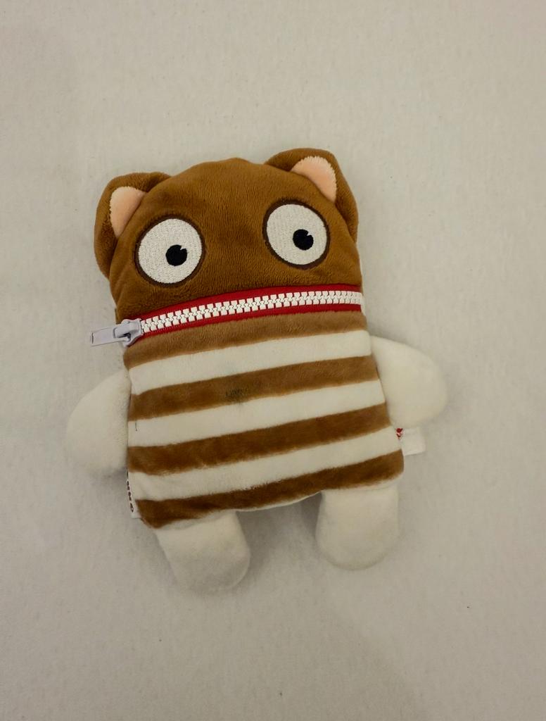 Sorgenfresser Knuffel Met Rits Zak, Kinderen en Baby's, Speelgoed | Knuffels en Pluche, Overige merken, Overige karakters, Overige typen