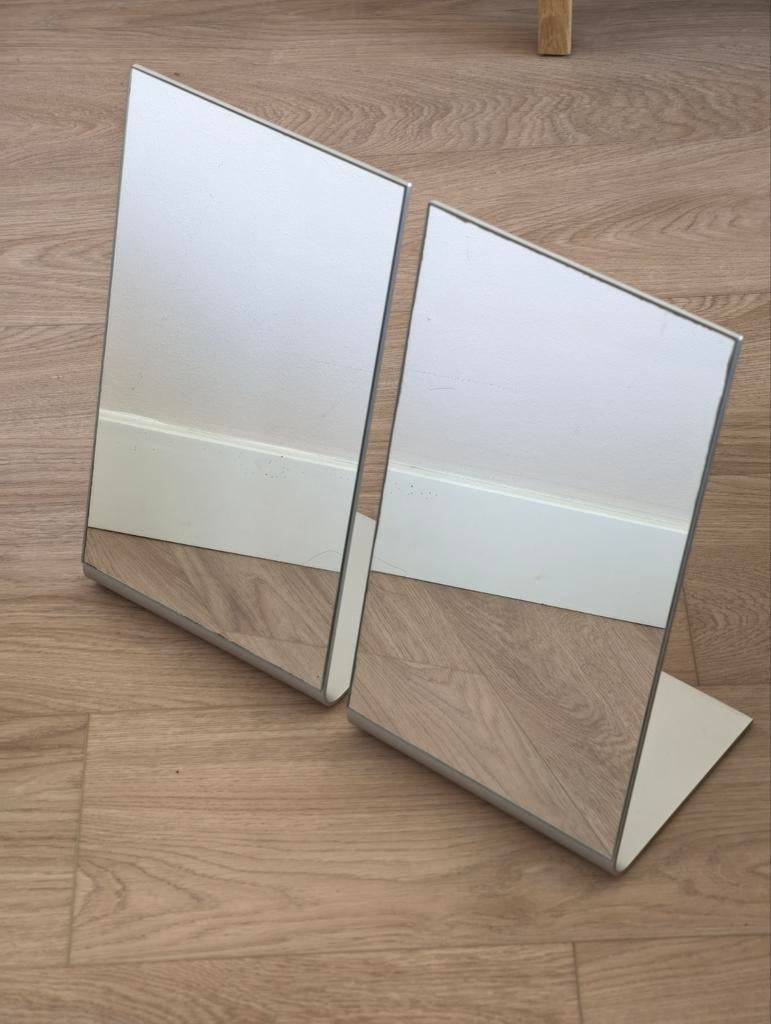 2 IKEA Tysnes spiegels - Zeer goede conditie, Ophalen, Minder dan 50 cm, Zo goed als nieuw, Minder dan 100 cm
