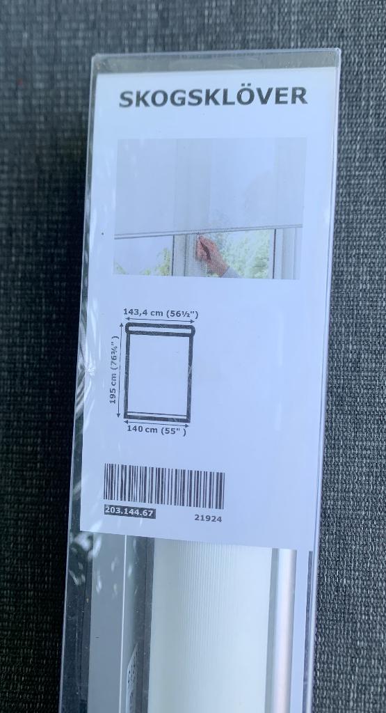 Ikea rolgordijn, nieuw, Huis en Inrichting, Stoffering | Gordijnen en Lamellen, Ophalen, Wit, Nieuw, 50 tot 100 cm