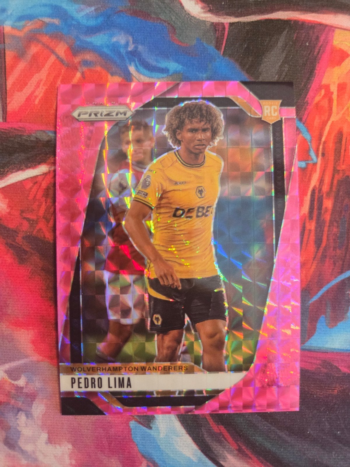 Panini Prizm Pedro Lima RC Wolverhampton Wanderers, Ophalen of Verzenden
