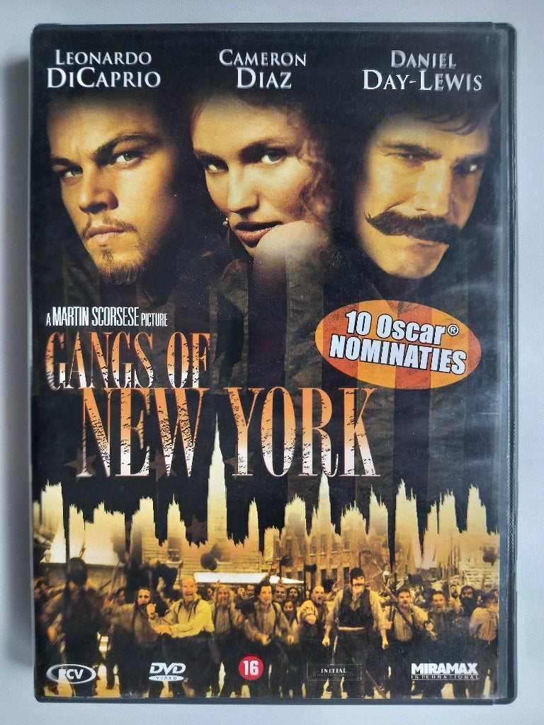 Gangs of New York (2002), Engels, Vanaf 16 jaar, Nederlands, Ophalen of Verzenden